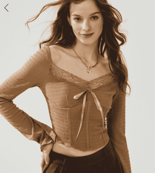 brown top