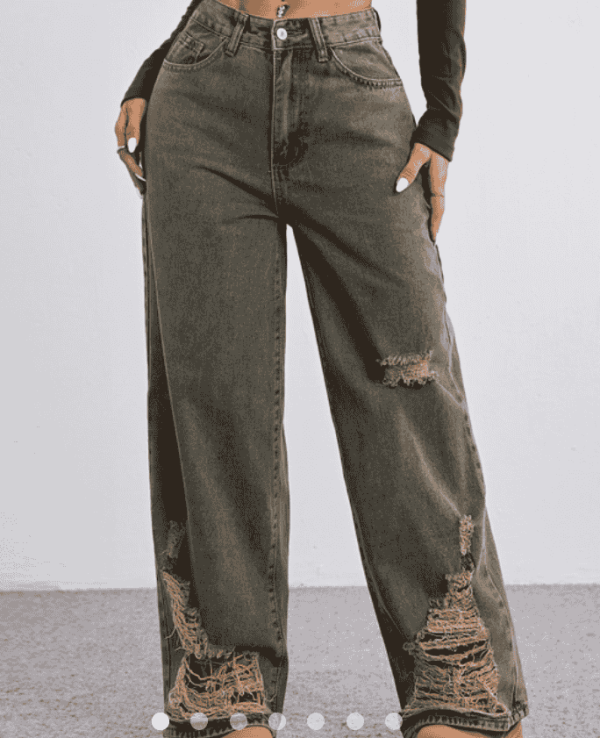 ribbed jeans